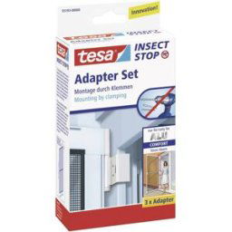 Set adaptateur pour moustiquaire tesa Adapter Alu Comfort 55193-00 pour lintérieur/extérieur 3 pc(s)