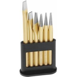 Rennsteig Werkzeuge R421 000 09 Werkzeugsatz im Kunststoffhalter Jeu de burins 6 pièces 11 mm Tige octogonale 1 set