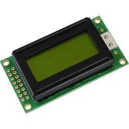 Display Elektronik Écran LCD jaune-vert (l x H x P) 58 x 32 x 10.5 mm