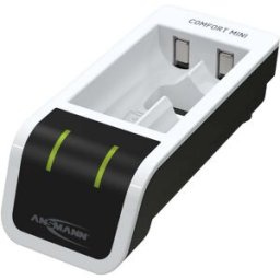 Ansmann Comfort Mini Chargeur de piles rondes NiMH LR03 (AAA), LR6 (AA)