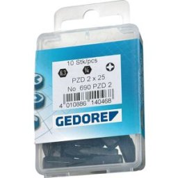 Gedore 685 4 S-010 Embout 6 pans 4 mm Acier Chrome-Vanadium 10 pc(s)