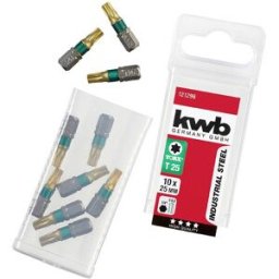 kwb 124296 Embout TX T 25 Titane C 6.3 10 pc(s)