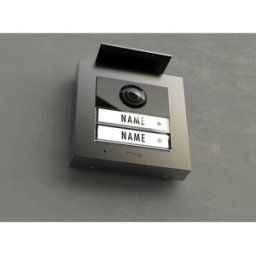 m-e modern-electronics VDV-2020 A Interphone vidéo filaire, RFID Station extérieure anthracite