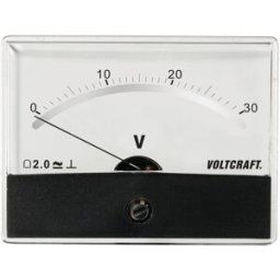 VOLTCRAFT AM-86X65/30V/DC AM-86X65/30V/DC Appareil de mesure à encastrer AM-86X65/30V/DC 30 V Bobine