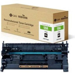 G&G; Toner remplace HP 59A compatible noir 3000 pages Reborn remanufactured 21237
