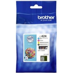Brother Encre LC-424VAL dorigine pack bundle noir, cyan, magenta, jaune LC424VAL