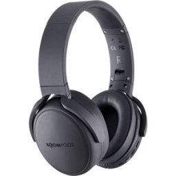 Boompods Headpods ANC Casque supra-auriculaire Bluetooth noir Noise Cancelling volume réglable, pliable