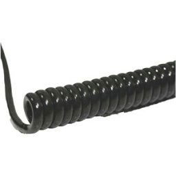 BKL Electronic 1506207 Câble spiralé Li12Y11Y 800 mm/ 3200 mm;8 x 0.14 mm²;noir1 pc(s)