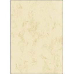 Sigel DP372 DP372 papier à motifs marbre DIN A4 90 g/m² beige 100 feuille(s)