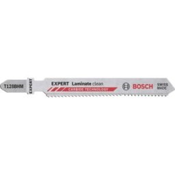 Bosch Accessories 2608900542 LAME de scie sauteuse EXPERT « Laminate Clean » T128 BHM, 3 pièces 3 pc(s)