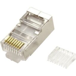 Value 21.99.3065 MODULE modulaire VALUE blindé, cat. 6/6A, 100 pièces 21.99.3065 mâle, droit transparent 100 pc(s)