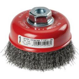 kwb Brosses à dents AGGRESSO-FLEX ®, fil dacier HSS ondulé pour une utilisation avec des meuleuses angulaires 719126 1 pc(s)