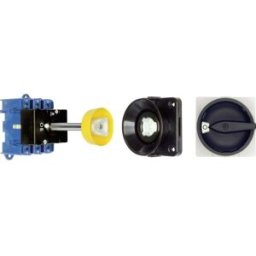 Kraus & Naimer KG80.T103/09.VE Interrupteur sectionneur avec adaptateur de porte 80 A 1 x 90 ° noir 1 pc(s)