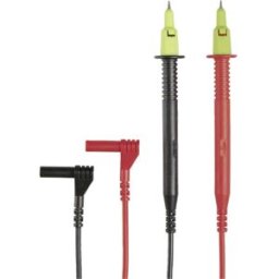 Gossen Metrawatt KS17-2 Set de cordons de mesure de sécurité pointe de test mâle 4 mm 130.00 cm noir, rouge 1 pc(s)