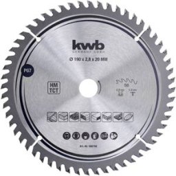 kwb 586768 Lame de scie circulaire au carbure 190 x 20 mm 1 pc(s)