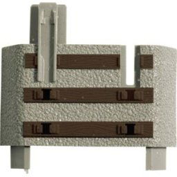 Extrémité de traverse (H0) Voie Roco geoLINE (avec ballast) Roco 61183 6 pc(s)