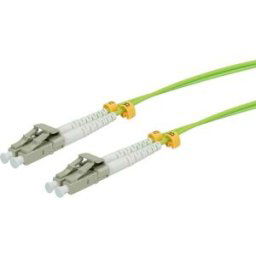 ROLINE Câble FO 50/125µm, LC/LC, OM5, vert, 10 m