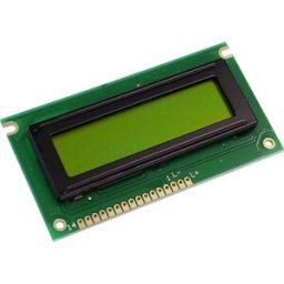 Display Elektronik Écran LCD jaune-vert 16 x 2 Pixel (l x H x P) 84 x 44 x 6.5 mm