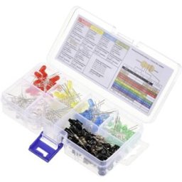 TRU COMPONENTS LED rouge, jaune, bleu, jaune-vert, blanc chaud, blanc froid rond 5 mm 90 mcd, 420 mcd, 2180 mcd, 19000 mcd 30 ° 20 mA 1.8 V, 2.4 V, 2.7 V, 3.4 V