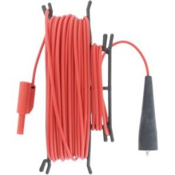 Metrel A 1026 Cordon de mesure de sécurité banane mâle 4 mm pince crocodile 20 m rouge 1 pc(s)