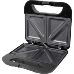 Silva Homeline ST 2000 Machine à croque-monsieur boîtier Cool-Touch, revêtement anti-adhésif, voyant lumineux noir