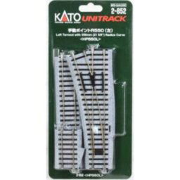 (H0) Kato Unitrack 2-852 Aiguillage, à gauche 215 mm 1 pc(s)