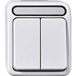 Interrupteur pour gamme Merten 4074979 AQUASTAR blanc polaire