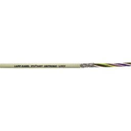 LAPP 34404/50 Câble de données UNITRONIC LIYCY 4 x 0.25 mm² gris 50 m