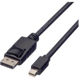 ROLINE GREEN Câble DisplayPort DP M - Mini DP M, TPE, noir, 1 m