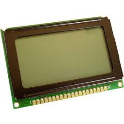 Display Elektronik Écran LCD noir blanc 128 x 64 Pixel (l x H x P) 75 x 52.7 x 7 mm