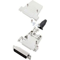 encitech DTSL25-SJSRG-T-HDP44-K 6355-0088-03 Kit embase SUB-D femelle 180 ° Nombre de pôles: 44 fût à souder 1 pc(s)