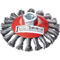 kwb Brosses à disques AGGRESSO-FLEX ®, fil dacier HSS torsadé pour une utilisation avec meuleuse dangle 719336 1 pc(s)
