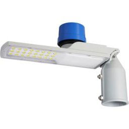 Sygonix SY-5972858 Eclairage public à LED CEE: C (A - G) LED SMD LED intégrée 30 W gris