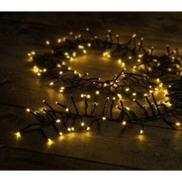 Sygonix Eclairage pour arbre de Noël pour lintérieur/extérieur 230 V/50 Hz 200 LED SMD blanc chaud mode déclairage réglable, avec télécommande