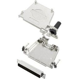 TRU COMPONENTS TCDTZF37DMPK 7709224 Kit embase SUB-D mâle 180 ° Nombre de pôles: 37 fût à souder 1 pc(s)