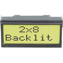 DISPLAY VISIONS Écran LCD noir jaune-vert (l x H x P) 40 x 20 x 10.8 mm EADIPS082-HNLED