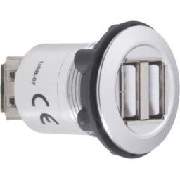 Prolongateur USB 2.0 2 x USB femelle type A vers 2 x USB femelle type A TRU COMPONENTS USB-07 1229316 1 pc(s)