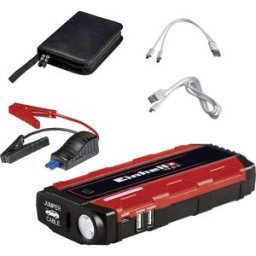 Einhell Système de démarrage rapide CE-JS 8 1091511 Courant daide au démarrage (12 V)=200 A port USB 2x, mode démarrage même sans la batterie du véhicule,