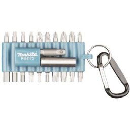 Makita P-81175 Jeu dembouts 22 pièces 6 pans intérieurs (TX), vis Pozidriv, cruciforme Phillips, 6 pans intérieurs