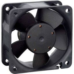 Ventilateur axial EBM Papst 612NGH 9272206016 12 V/DC 43 m³/h (L x l x H) 25 x 60 x 60 mm 1 pc(s)