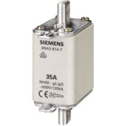 Siemens 3NA3836 Fusible NH Taille du fusible = 00 160 A 500 V/AC, 250 V/AC 3 pc(s)