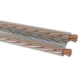 Oehlbach D1C316 Câble haut-parleur 2 x 10 mm² transparent 8 m
