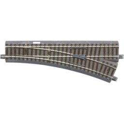 Aiguillage, à droite (H0) Voie Roco geoLINE (avec ballast) 200 mm Roco 61141 22.5 ° 502.7 mm 1 pc(s)