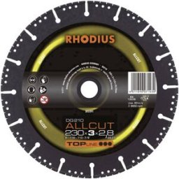Rhodius 303390 DG210 ALLCUT Disque à tronçonner diamanté Diamètre 180 mm Ø de perçage 22.23 mm 1 pc(s)