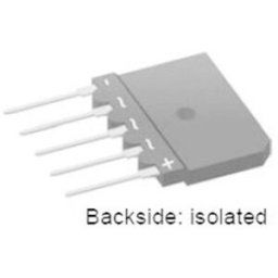 IXYS GUO40-16NO1 Pont redresseur SIP-5 1600 V 40 A Triphasé