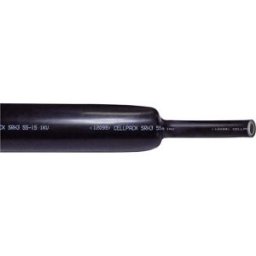 CellPack 127421 Gaine thermorétractable avec colle noir 34 mm 7 mm Taux de retreint:3:1 1 pc(s)