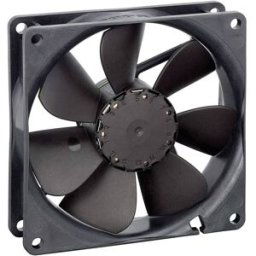 Ventilateur axial EBM Papst 3412 N 9292506324 12 V/DC 82 m³/h (L x l x H) 92 x 92 x 25.4 mm 1 pc(s)