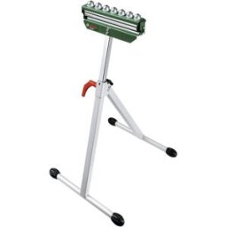 Bosch Home and Garden PTA 1000 Roller Stand 0603B05100 acier inoxydable Tréteaux pliable, à hauteur réglable 100 kg (l x H x P) 79.1 x 47.1 x 11.3 cm 6.2 kg 1
