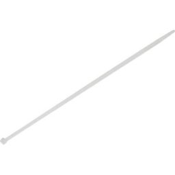TRU COMPONENTS 1578093 Serre-câble 500 mm 8.80 mm blanc stabilisé à la chaleur 100 pc(s)
