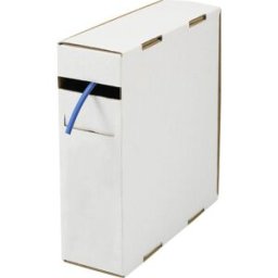 TRU COMPONENTS 1565143 Gaine thermorétractable sans colle bleu 9 mm 4.50 mm Taux de retreint:2:1 10 m